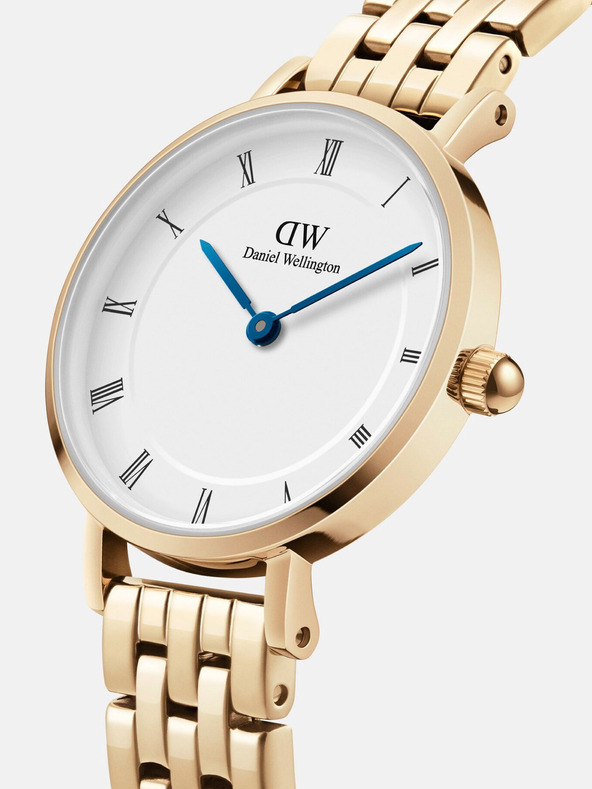 Daniel Wellington Goldene Daniel Wellington Petite 5-link Damenuhr