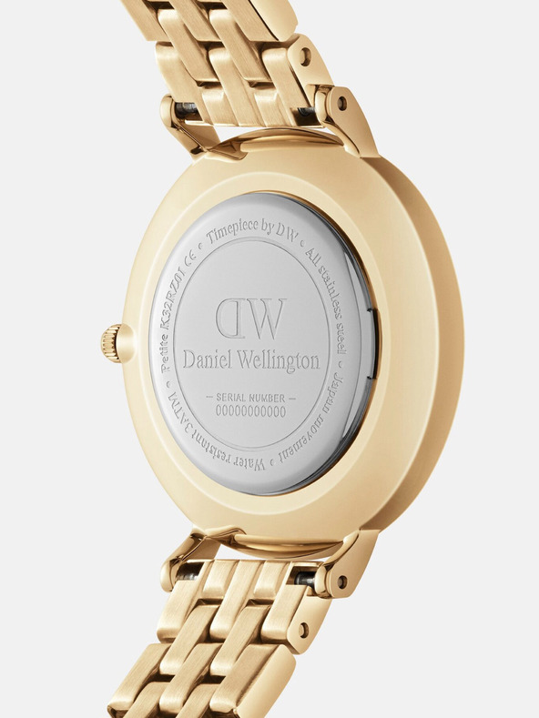 Daniel Wellington Goldene Daniel Wellington Petite 5-link Damenuhr
