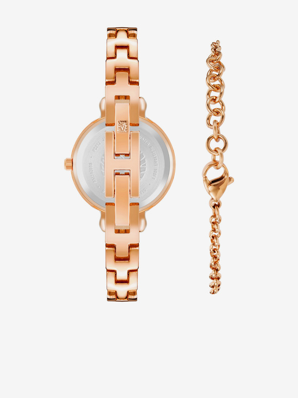 Anne Klein Armbanduhr und Armband in Roségold von Anne Klein