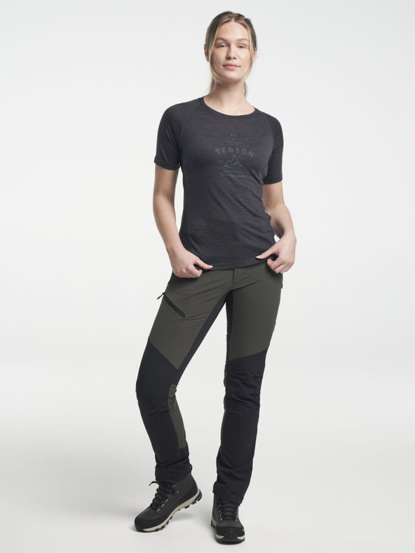 Tenson Damen TENSON Himalaya Wool Tee W schwarz