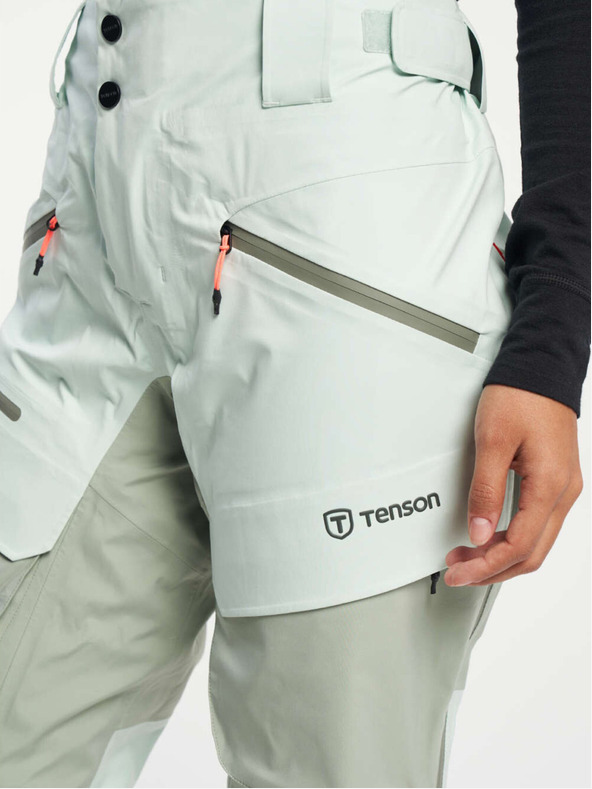 Tenson Damen Skitouren Membran-Hose TENSON Touring Shell Pants W hellgrün