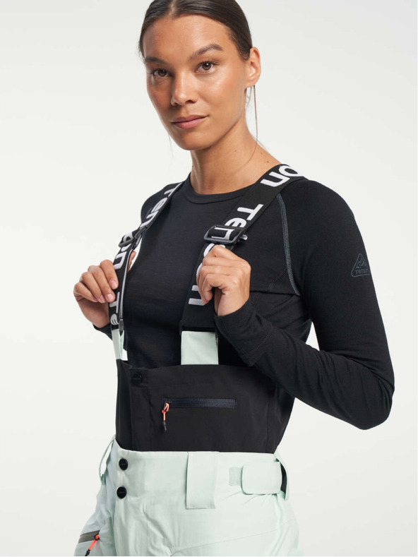 Tenson Damen Skitouren Membran-Hose TENSON Touring Shell Pants W hellgrün