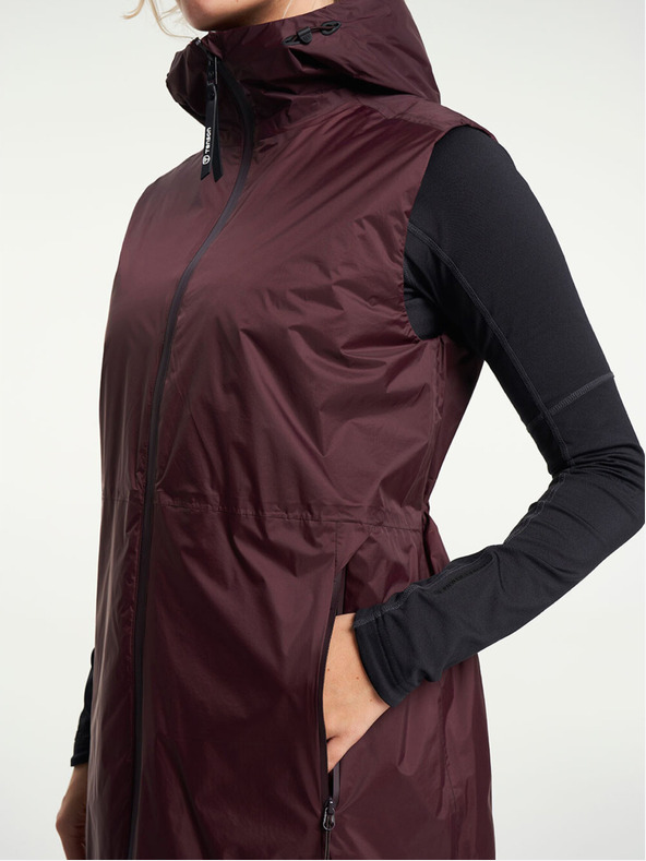 Tenson TENSON Damen-Lifestyle-Weste Transition Vest W burgundy