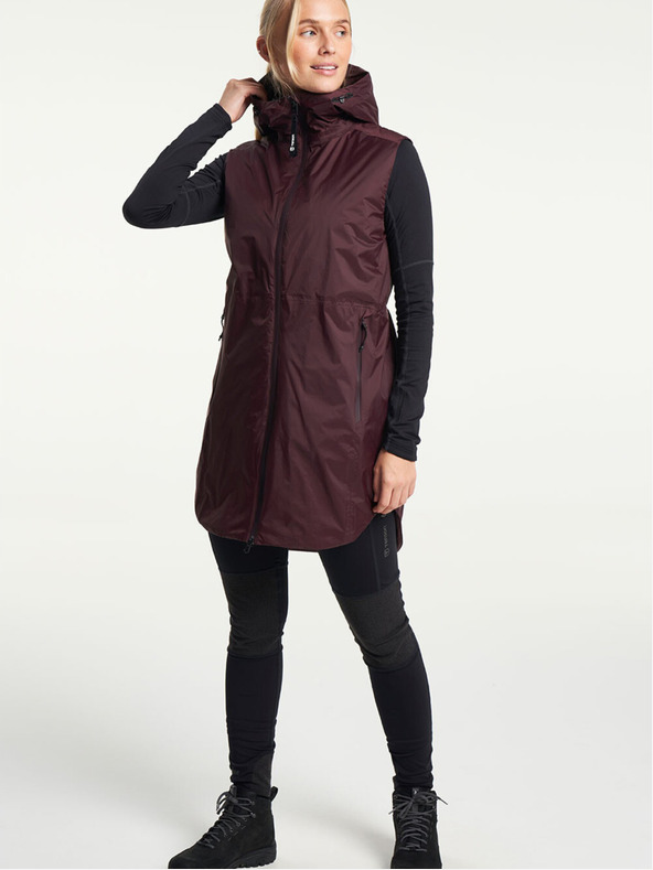 Tenson TENSON Damen-Lifestyle-Weste Transition Vest W burgundy
