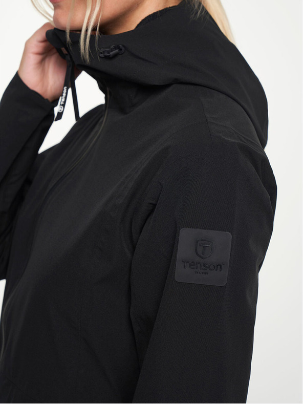 Tenson Damen TENSON Maxi Parka W schwarz