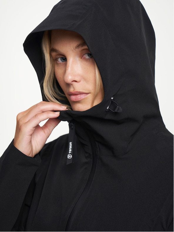 Tenson Damen TENSON Maxi Parka W schwarz