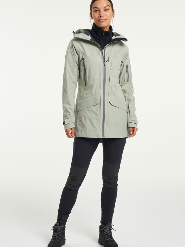 Tenson Damen-Outdoorjacke TENSON TXlite Shell Jacket W hellgrün