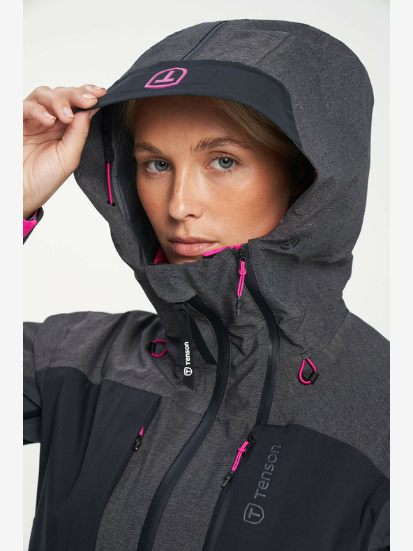 Tenson Damen Skitouren Membran-Jacke TENSON Touring Shell Jacket W dunkelgrau