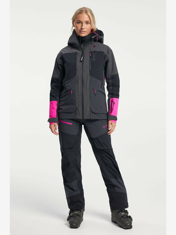 Tenson Damen Skitouren Membran-Jacke TENSON Touring Shell Jacket W dunkelgrau