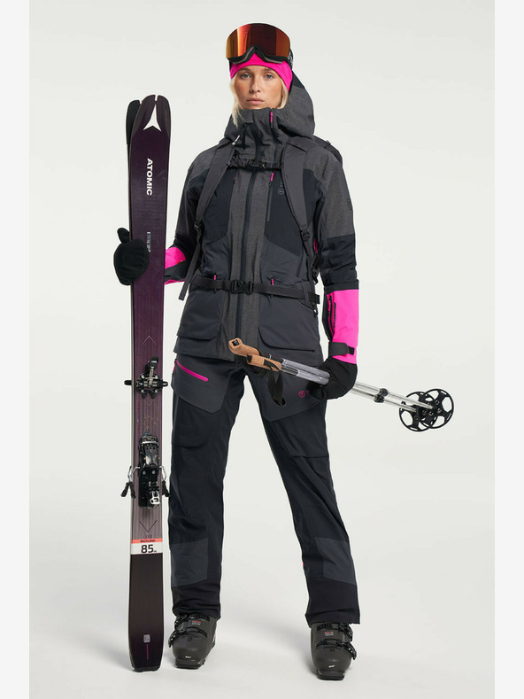 Tenson Damen Skitouren Membran-Jacke TENSON Touring Shell Jacket W dunkelgrau