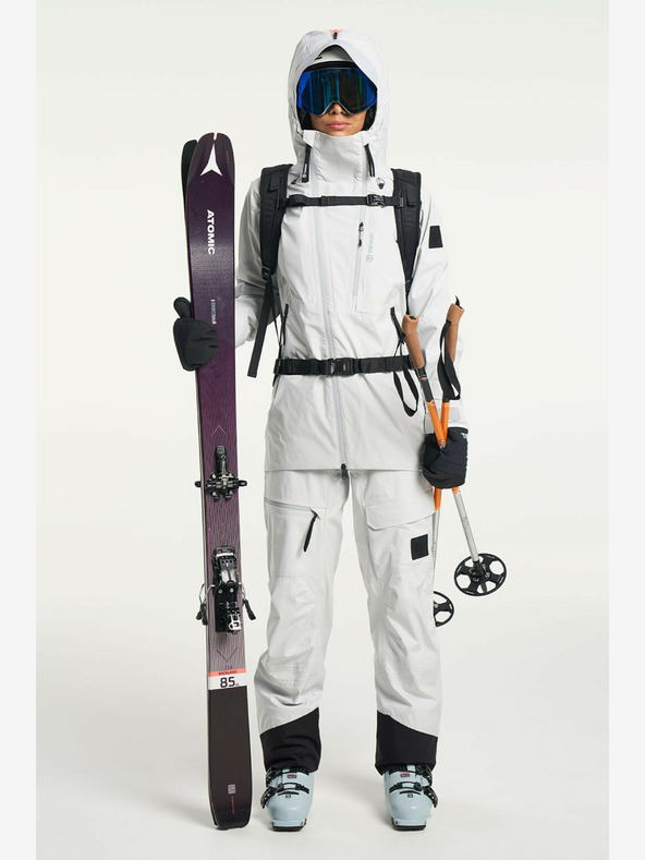 Tenson Damen Ski- und Skialpin-Membranjacke TENSON Shibui Shell Jacket W hellgrau
