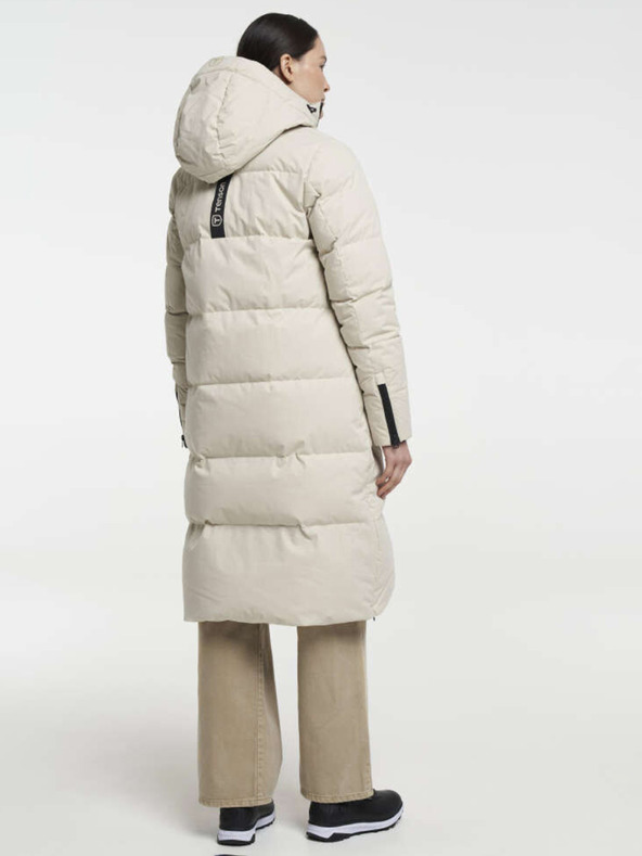Tenson Damen-Winter-Lifestyle-Mantel TENSON Shanna Down Coat W beige