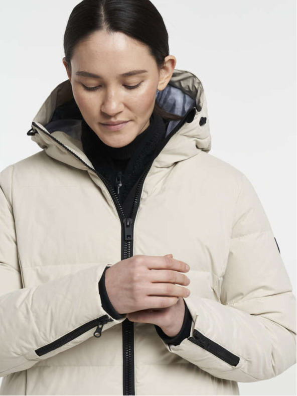 Tenson Damen-Winter-Lifestyle-Mantel TENSON Shanna Down Coat W beige