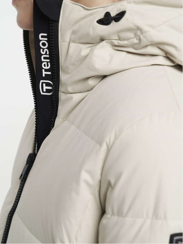 Tenson Damen-Winter-Lifestyle-Mantel TENSON Shanna Down Coat W beige