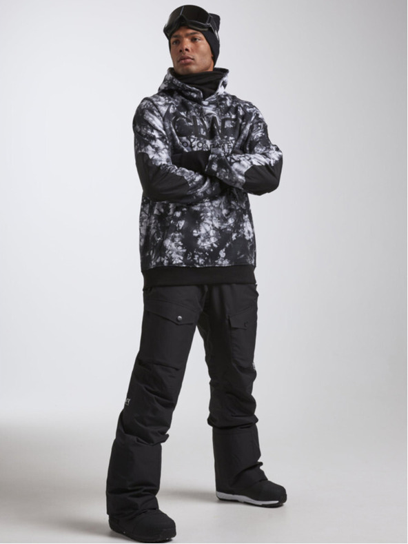 Tenson Herren Kapuzenpullover COLOURWEAR Bowl 2.0 M schwarz batik