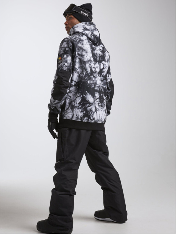 Tenson Herren Kapuzenpullover COLOURWEAR Bowl 2.0 M schwarz batik