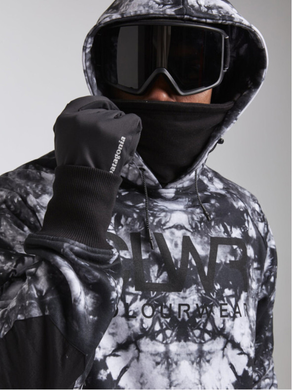 Tenson Herren Kapuzenpullover COLOURWEAR Bowl 2.0 M schwarz batik