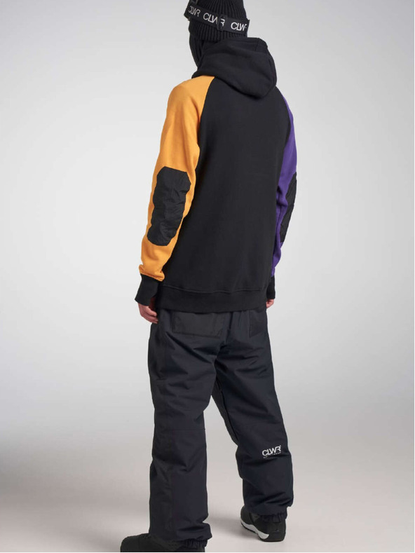 Tenson Unisex-Kapuzenpullover COLOURWEAR Bowl 2.0 lila/gelb