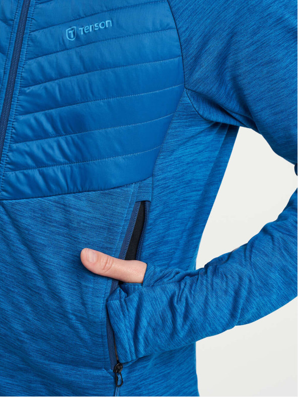 Tenson Herren Funktionskapuzenpullover TENSON Touring Midlayer M blau