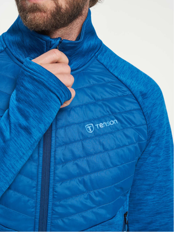 Tenson Herren Funktionskapuzenpullover TENSON Touring Midlayer M blau