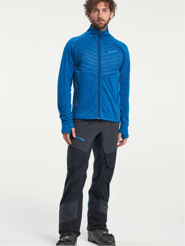 Tenson Herren Funktionskapuzenpullover TENSON Touring Midlayer M blau