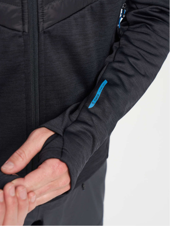 Tenson Herren Funktionskapuzenpullover TENSON Touring Midlayer M schwarz