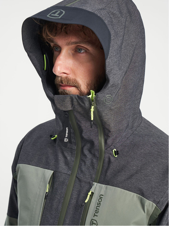 Tenson Herren Skialp Membranjacke TENSON Touring Shell Jacket M dunkelgrün