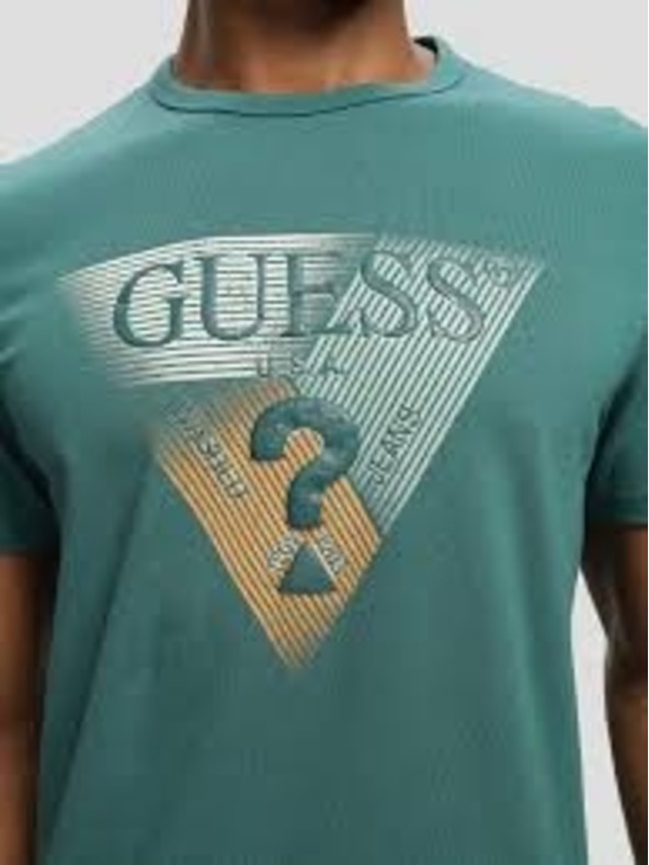 Guess Jeans Herren Grünes T-Shirt Playera von Guess Jeans