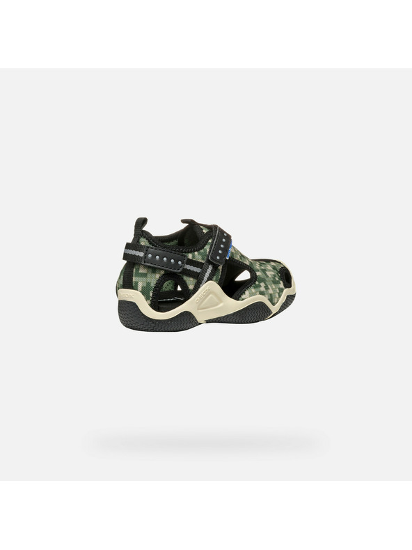 Geox Olivgrüne Jungen Sandalen Geox Wader