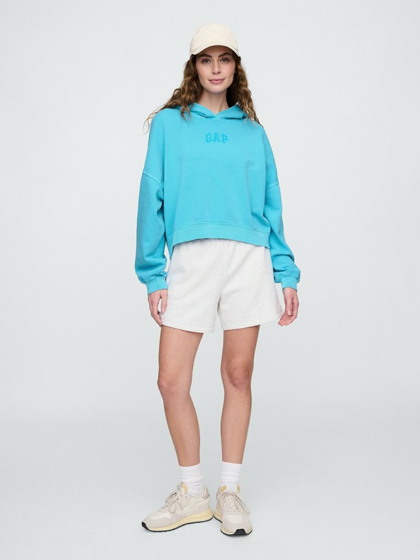 GAP Cropped Sweatshirt mit Logo GAP