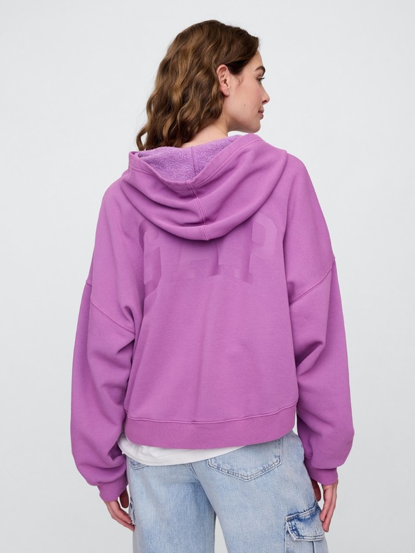 GAP Damen Crop Sweatshirt mit Logo GAP