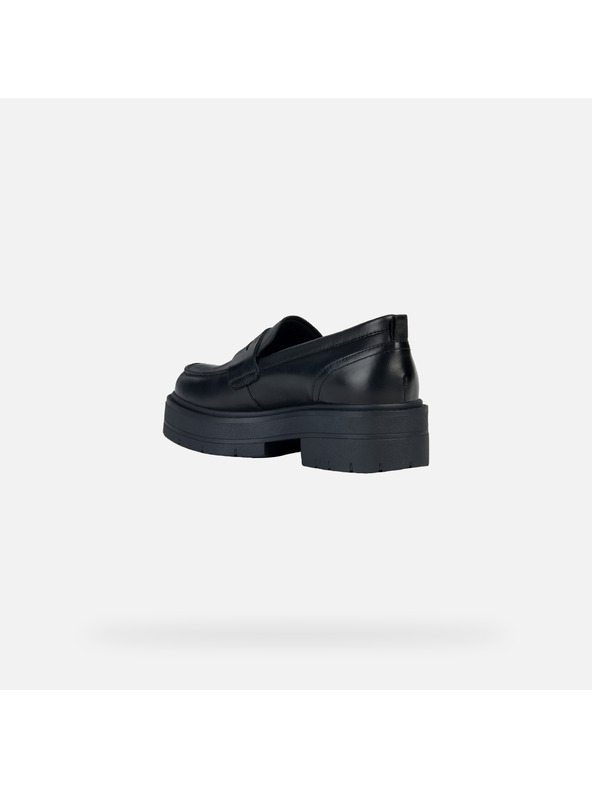 Geox Schwarze Damen Mokassins Spherica Ec7