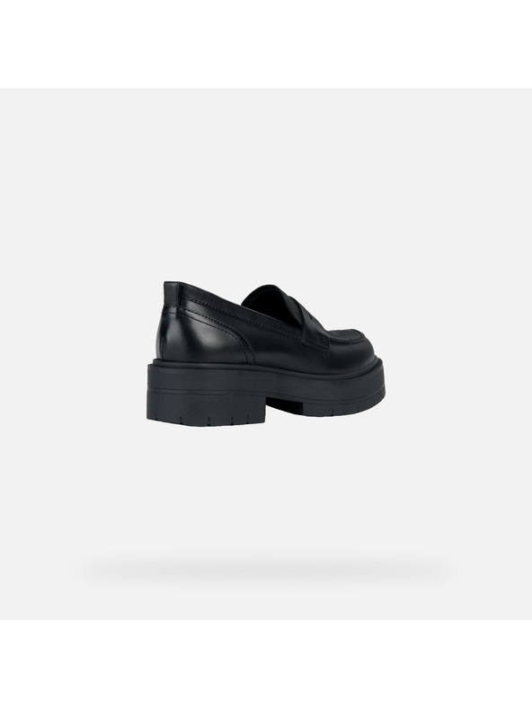 Geox Schwarze Damen Mokassins Spherica Ec7