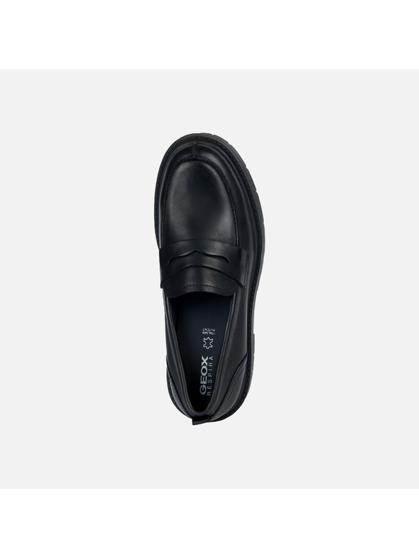 Geox Schwarze Damen Mokassins Spherica Ec7