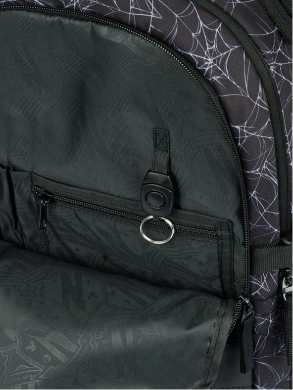 BAAGL  Schwarzer Schulrucksack Skate Wednesday Nevermore Baagl