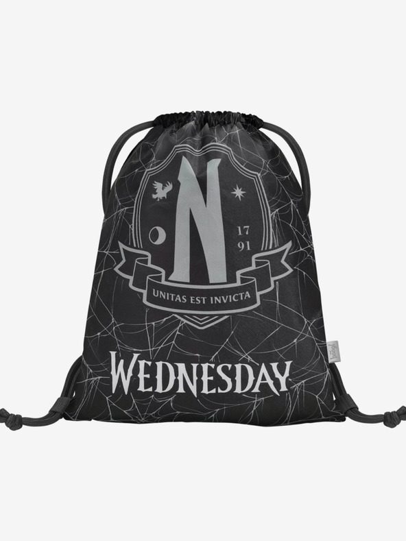 BAAGL  Schwarz 3 SET Skate Wednesday Nevermore: Rucksack, Mäppchen, Tasche Baagl