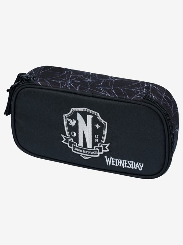 BAAGL  Schwarz 3 SET Skate Wednesday Nevermore: Rucksack, Mäppchen, Tasche Baagl