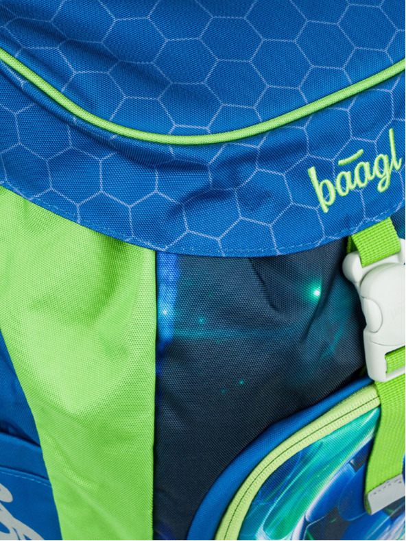 BAAGL  Blauer Schulrucksack Airy Soccer Ball Baagl