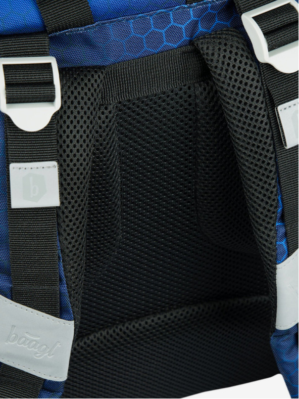 BAAGL  Blauer Schulrucksack Airy Motorrad Baagl