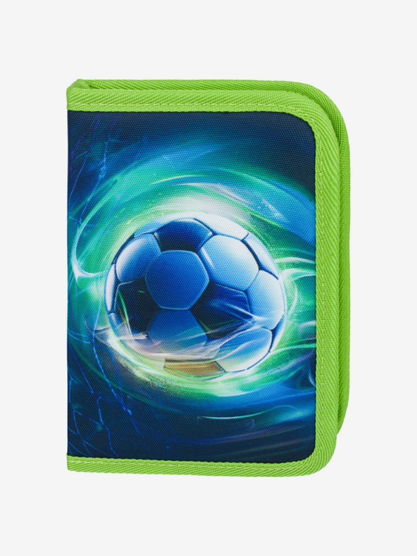 BAAGL  Blaues 3 SET Airy Soccer Ball: Rucksack, Mäppchen, Tasche Baagl