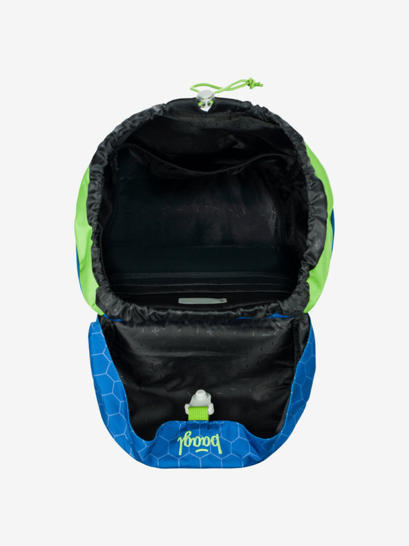 BAAGL  Blaues 3 SET Airy Soccer Ball: Rucksack, Mäppchen, Tasche Baagl
