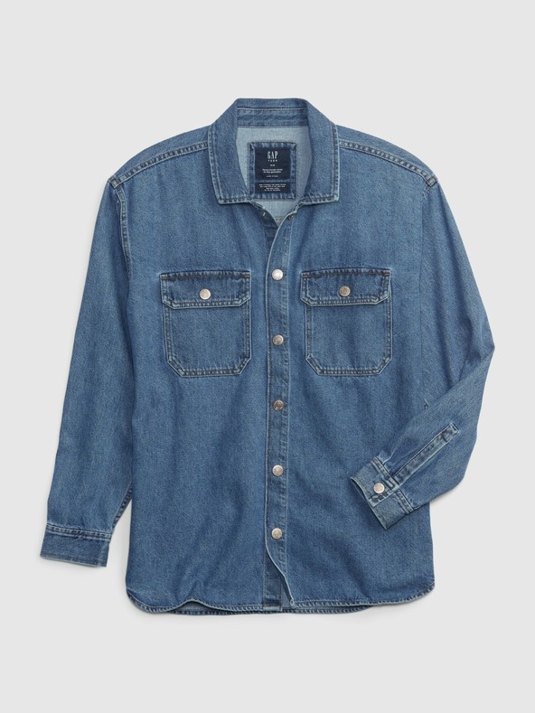 GAP Teen Jeanshemd oversize Unisex GAP