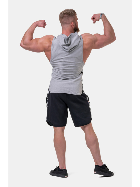 Nebbia Legenden-geprüftes Tank-Top mit Kapuze 191 Nebbia Light Grey