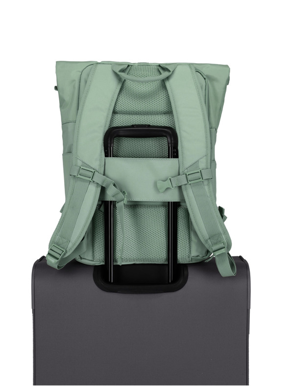 Travelite Rucksack Travelite Basics Roll-up Backpack Hellgrün