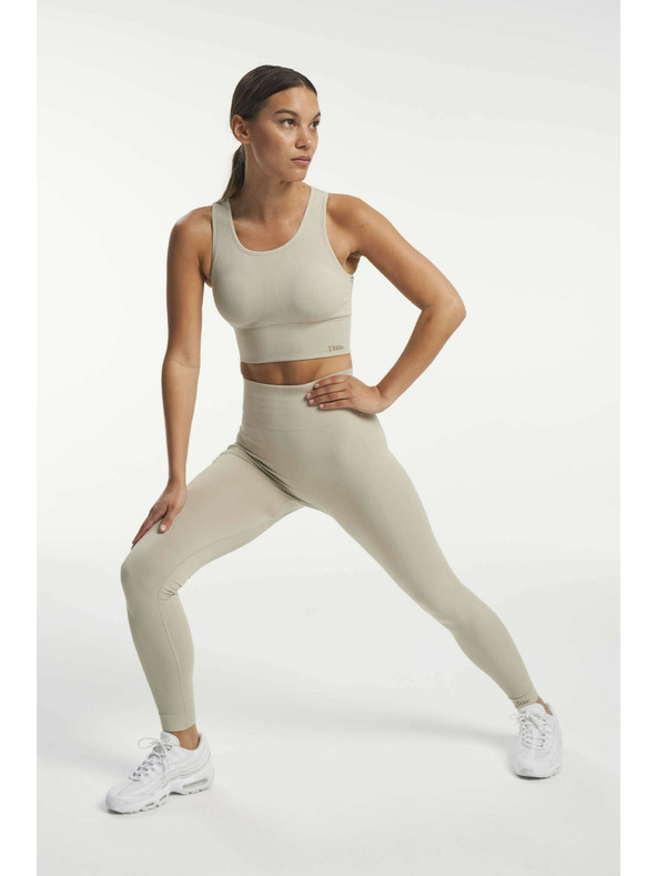 Tenson Damen Tenson Nahtlose Funktionsstrumpfhose W Beige