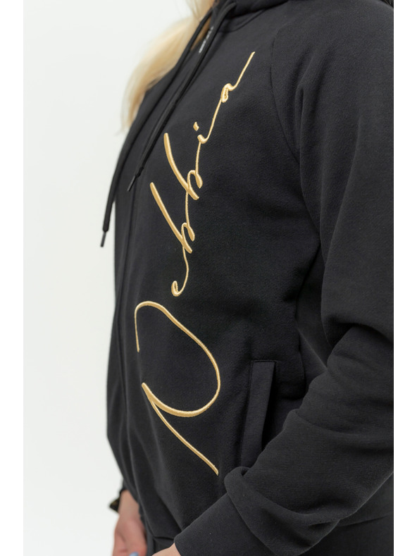 Nebbia NEBBIA INTENSE Signature Sport-Hoodie für Damen 845 Gold Nebbia