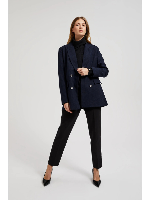 Moodo Moodo dunkelblauer Damenblazer