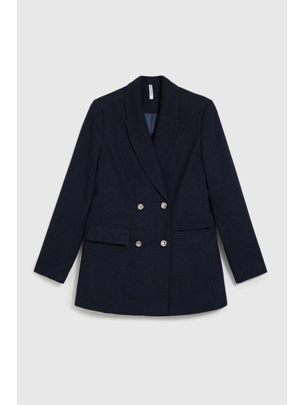 Moodo Moodo dunkelblauer Damenblazer