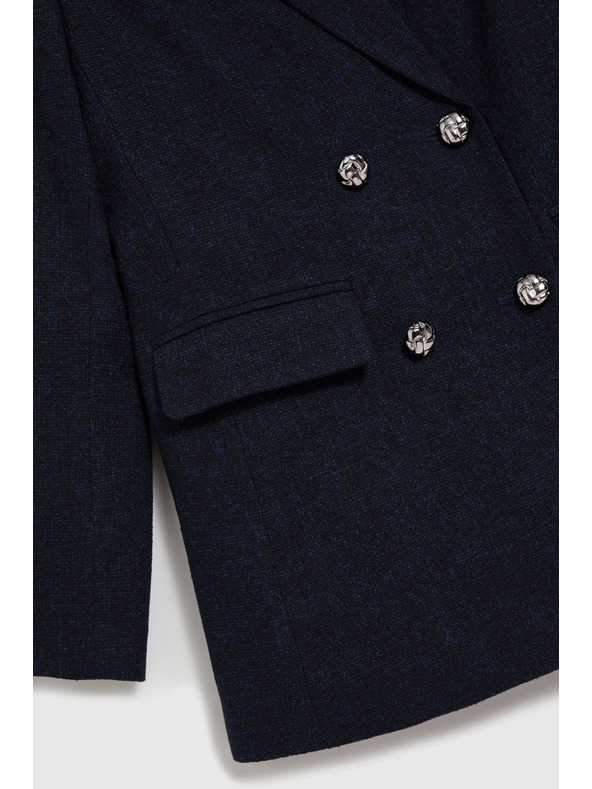 Moodo Moodo dunkelblauer Damenblazer