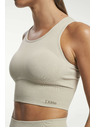 Tenson Damen nahtloser Funktions-Top TENSON Seamless Top W beige